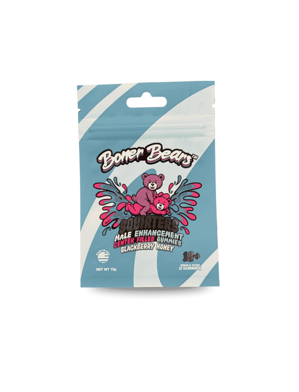 Squirters para Hombre Enhancement Gummies [Blackberry Honey] 1pz